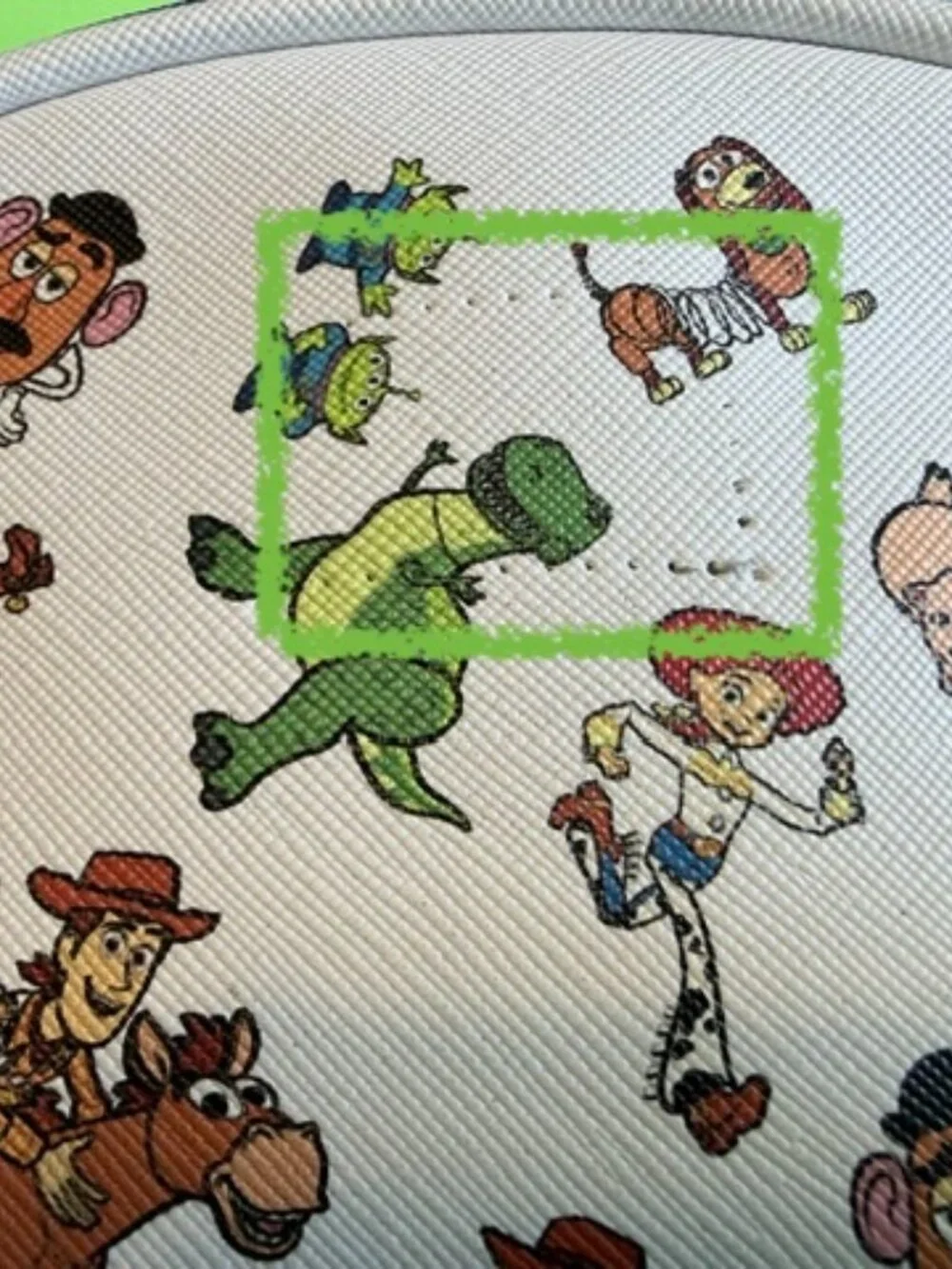 Toy Story Bag Disney Pouch Woody Jessie Buzz Lightyear Bag Vintage Rare